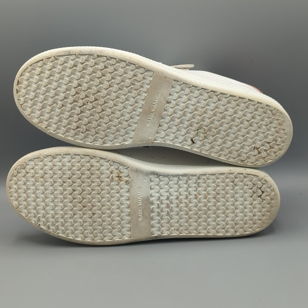 Isabel Marant Terracotta White Beth Sneakers Shoes Womens EU 40 US 9 *Read* - Picture 15 of 16